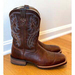 Ariat Quickdraw Western Boots 11.5D Mens Cowboy Boots Brown